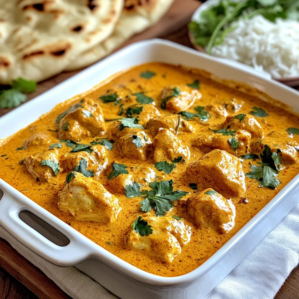 Einfaches Butter Chicken Köstliches und Schnelles Rezept