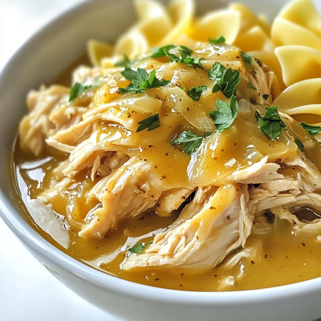 Crockpot Hähnchen und Soße Einfache und köstliche Mahlzeit