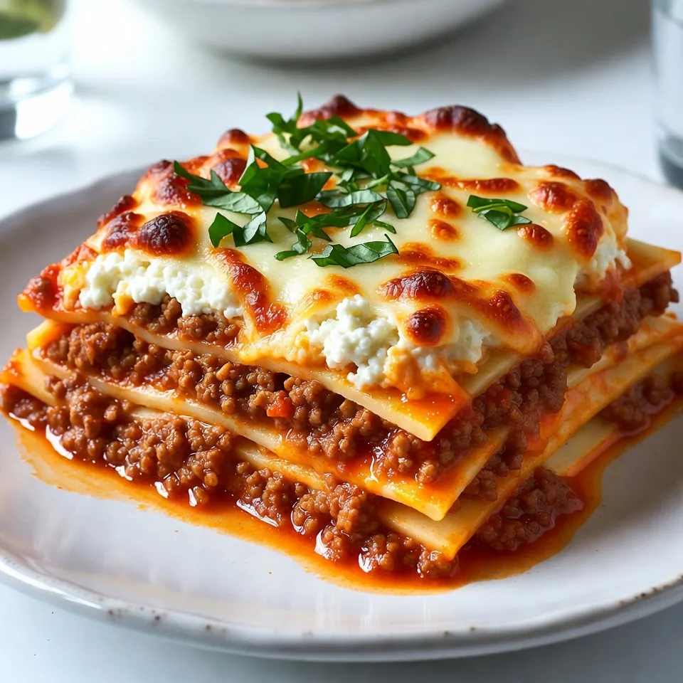 Weltbeste Lasagne charmant und einfach zubereitet