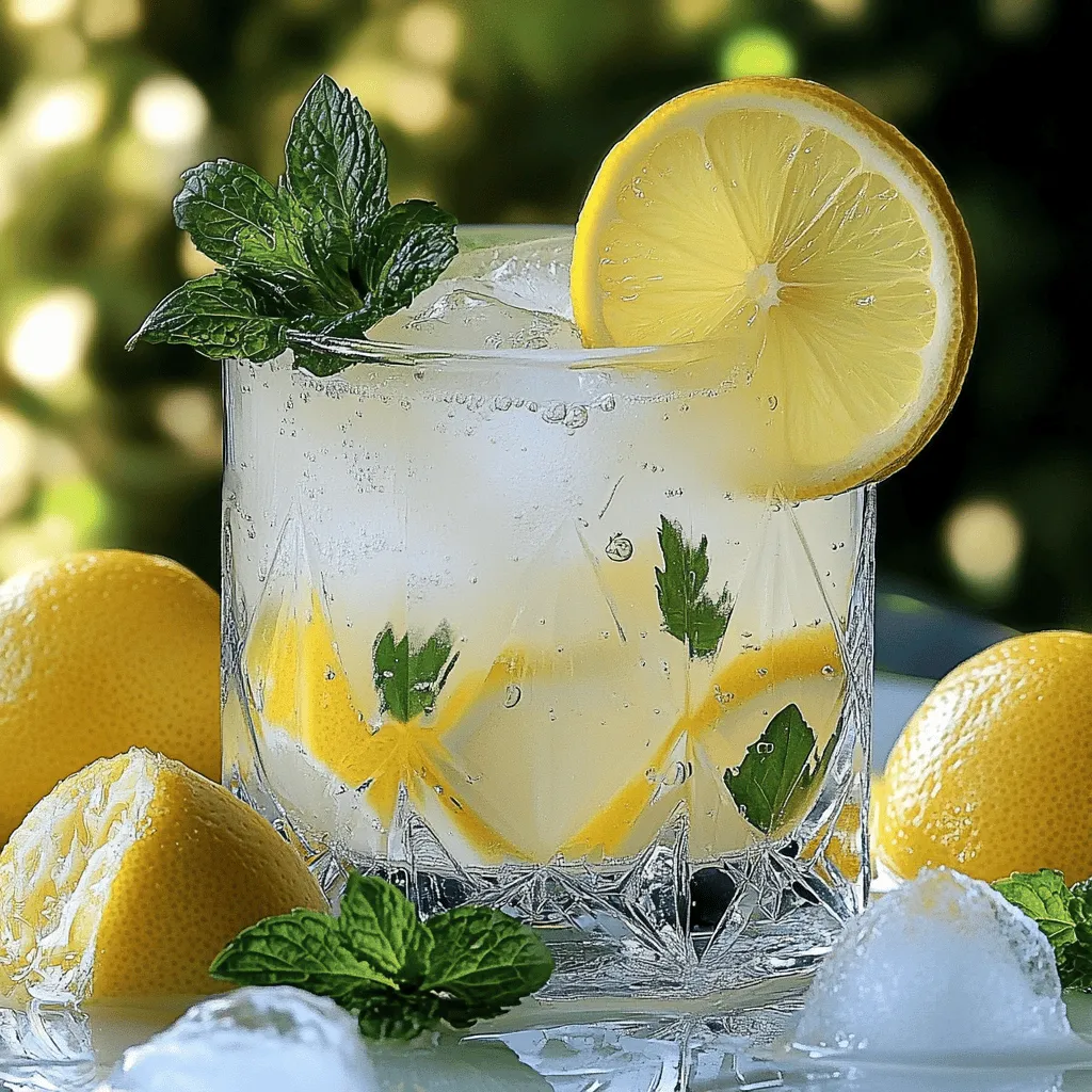 Kondensmilch-Limonade erfrischend und unkompliziert