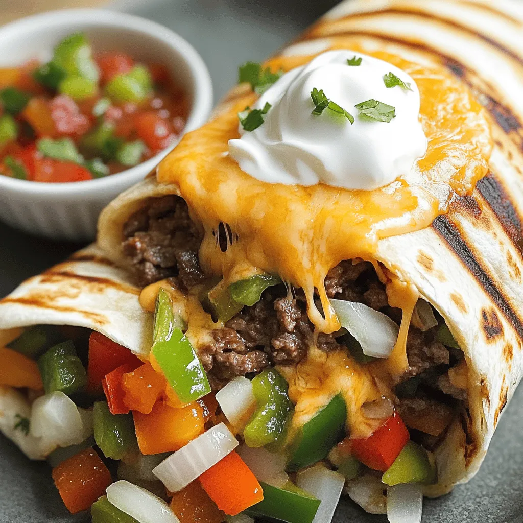Taco Bell Beefy Melt Burrito Köstlicher Genuss