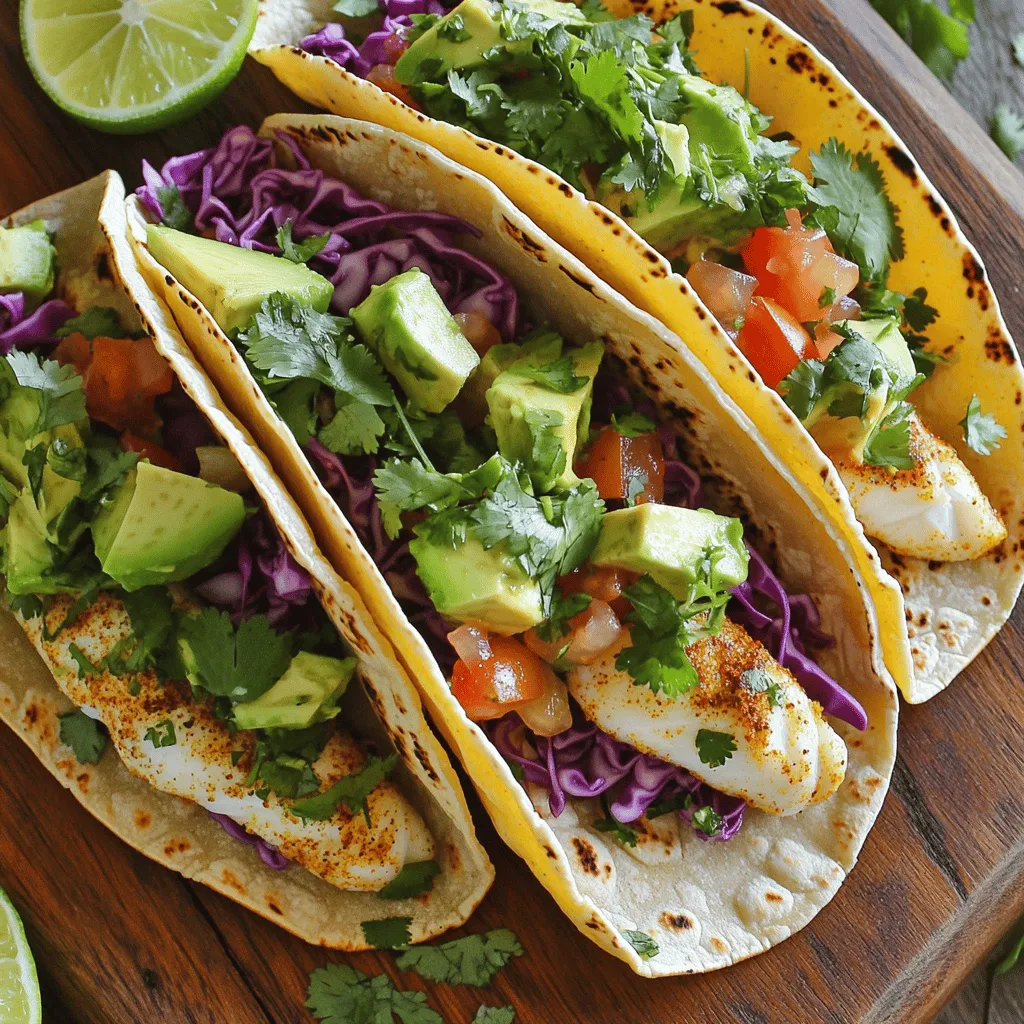 Cilantro Lime Fish Tacos Frisch und Einfache Zubereitung