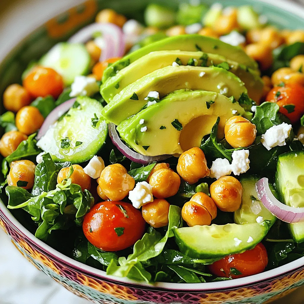 Crispy Chickpea Salad Frisch und Gesund genießen