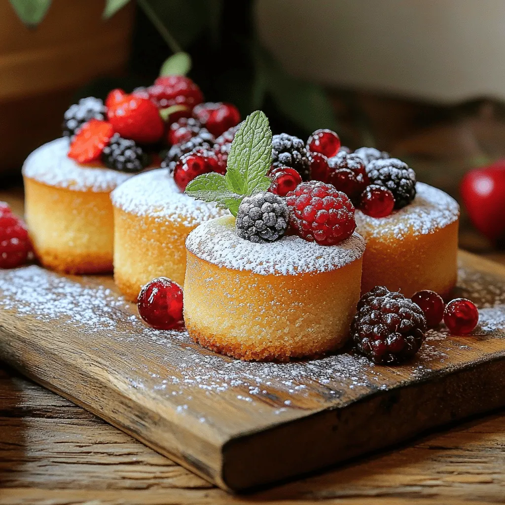 Einfache Mini-Vanille-Pfundkuchen Geliebt von Allen