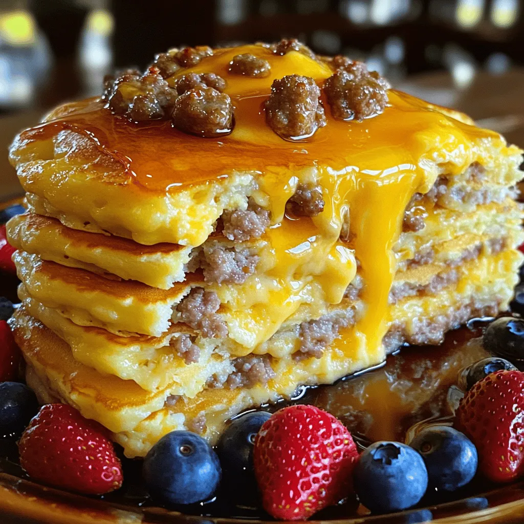 Pancake Sausage Casserole Einfach und Lecker Zubereiten