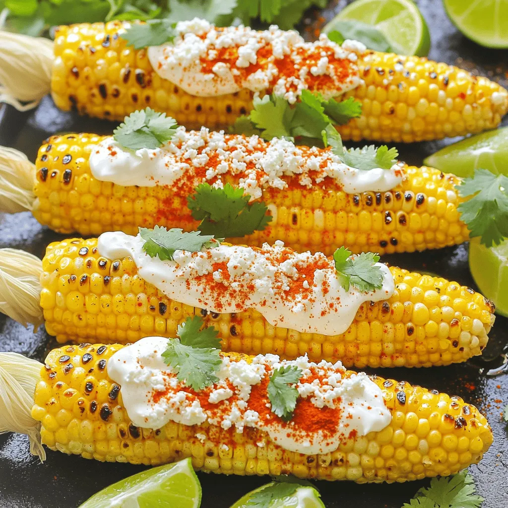 Mexican Street Corn (Elote) Einfaches und Leckeres Rezept