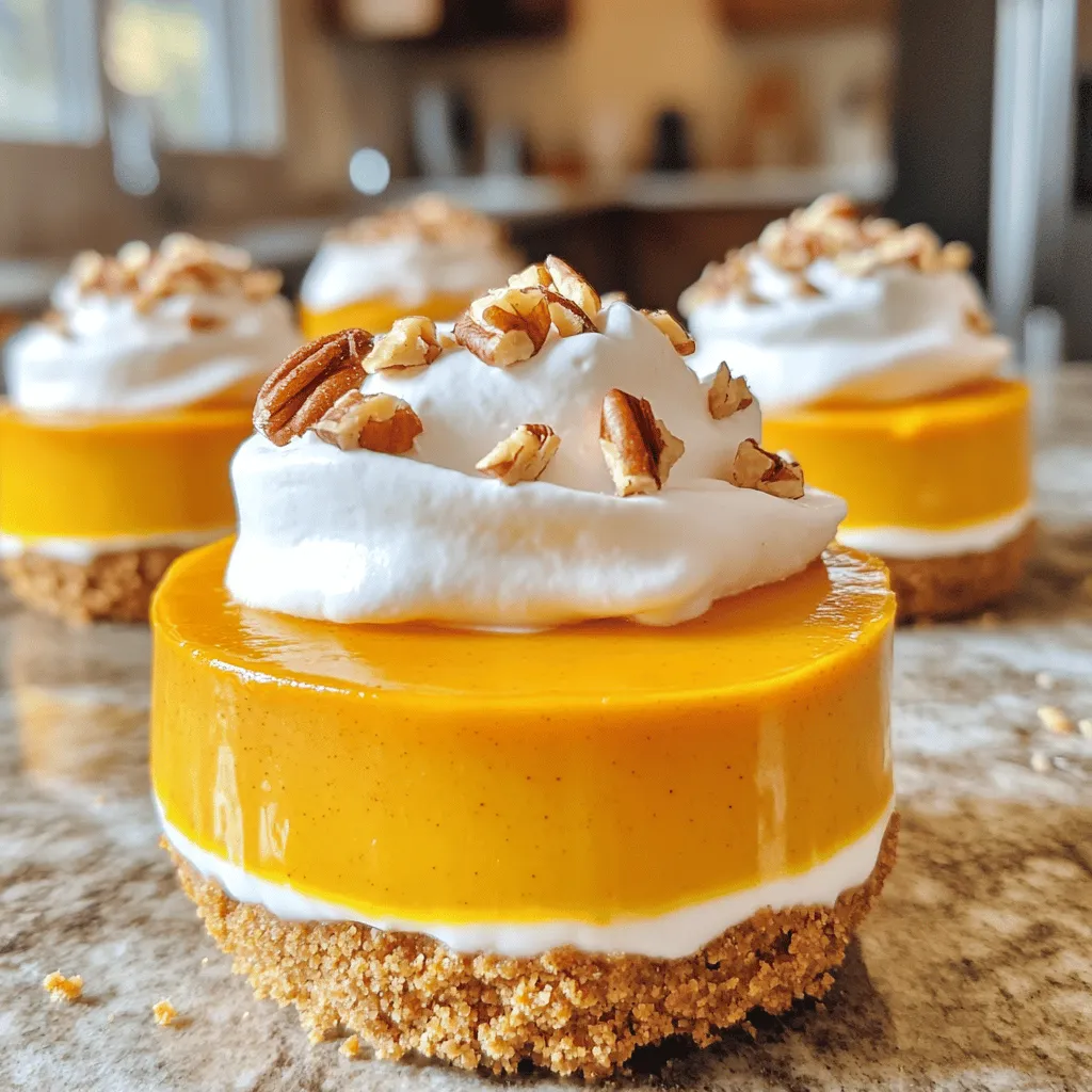 No-Bake Pumpkin Cheesecake Cups Genuss im Handumdrehen