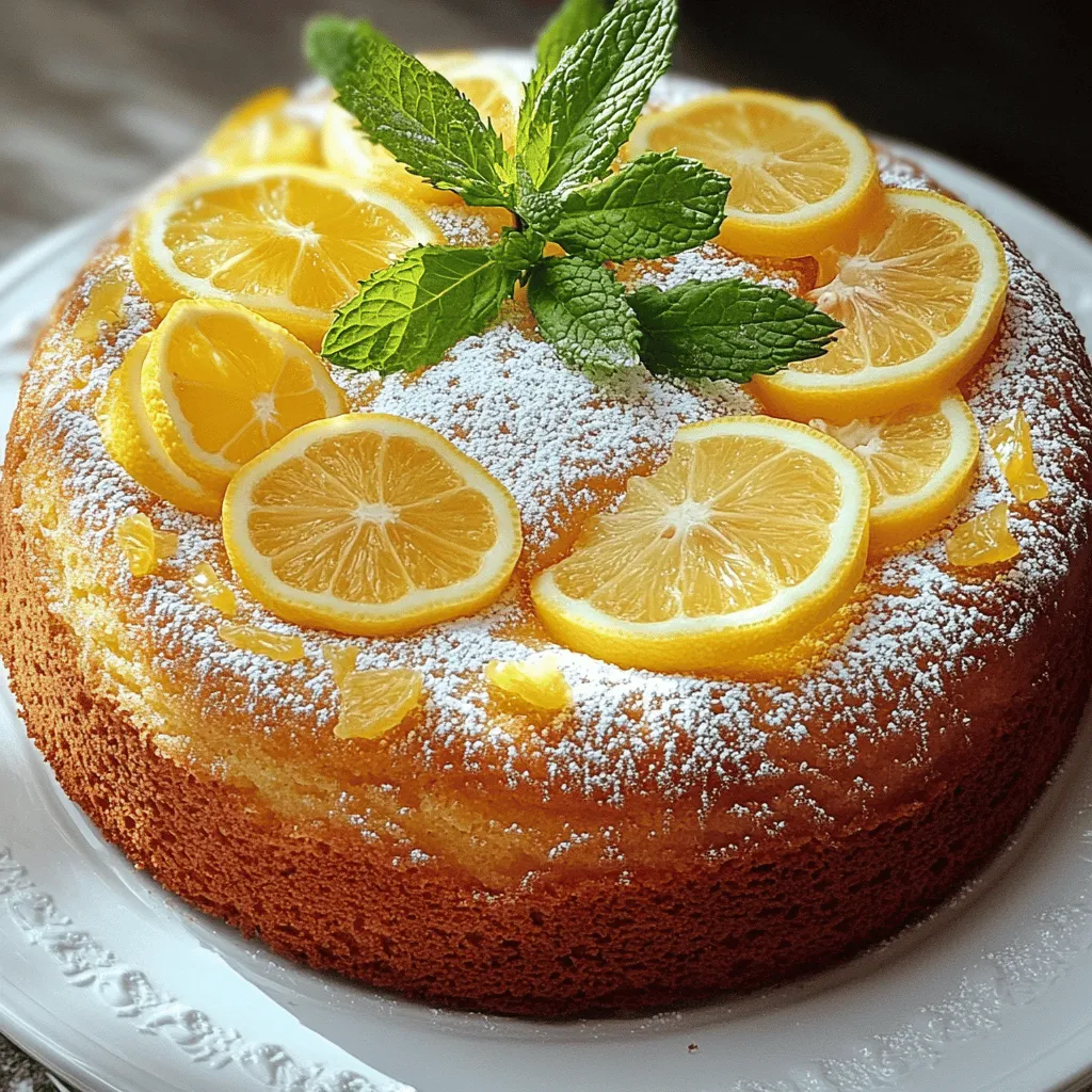 Lemon Cake to Die For Einfach und Köstlich Backen