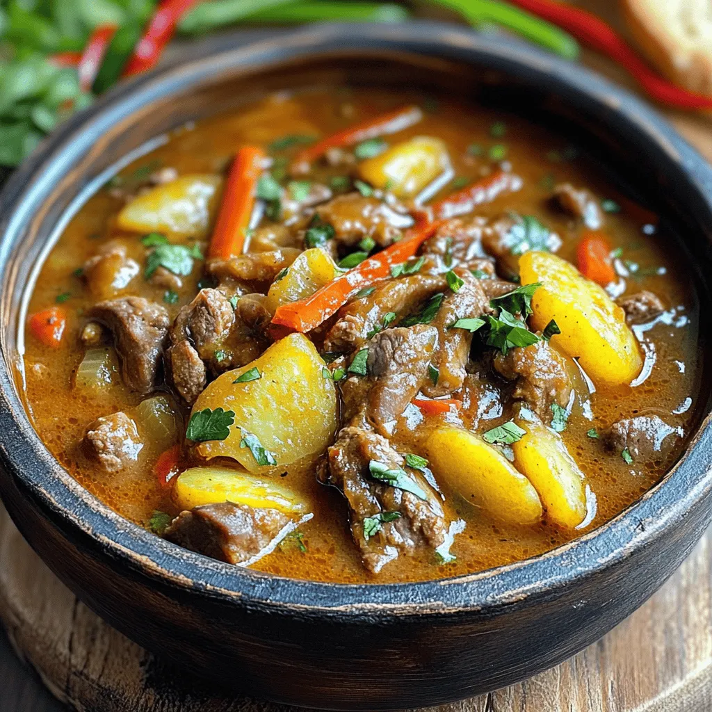 Ein authentisches deutsches Gulasch ist reich, herzhaft und voller Geschmack. Es gibt einige wichtige Zutaten, die es besonders machen.