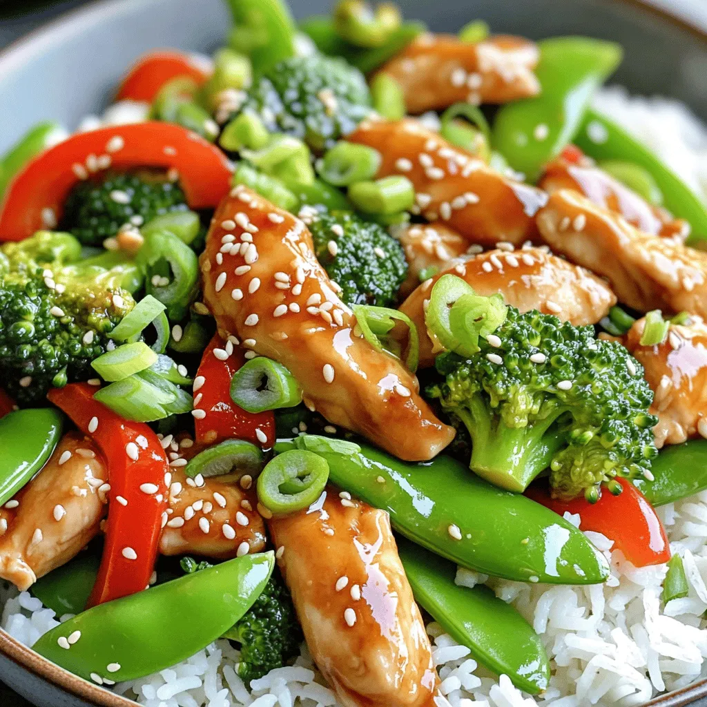 Schnelles Teriyaki Chicken Stir Fry für alle Gelegenheiten