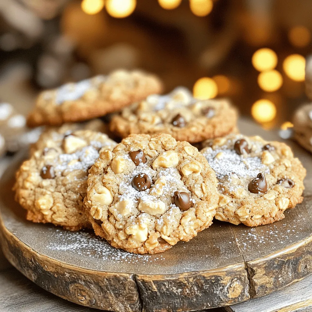 Maple Brown Sugar Oatmeal Cookies Lecker und Einfach