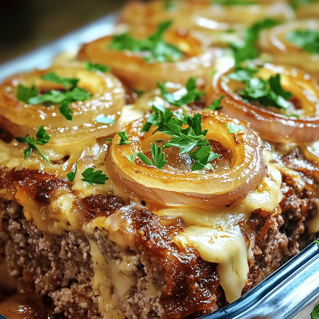 Für einen gelungenen Französischen Zwiebel-Braten brauchen Sie folgende Hauptzutaten: