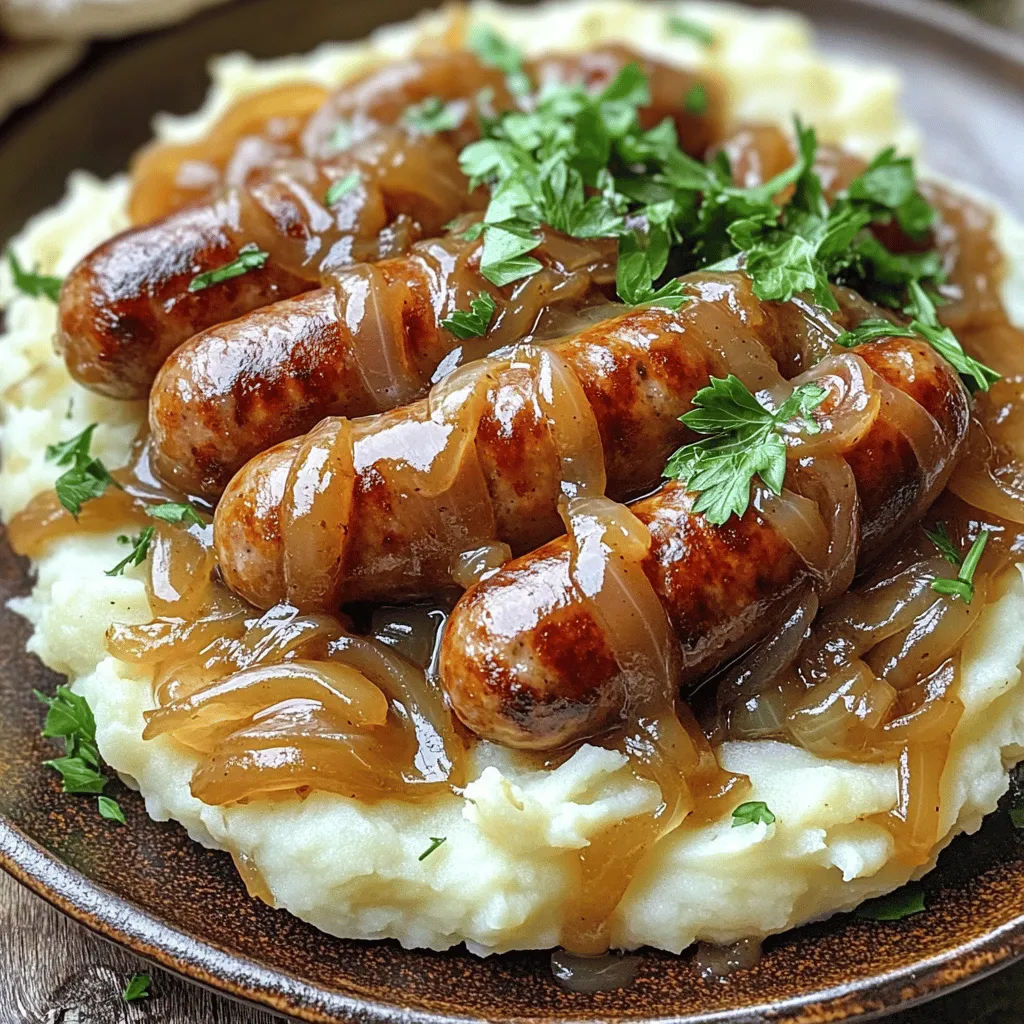 Bangers and Mash Recipe Einfache und leckere Zubereitung