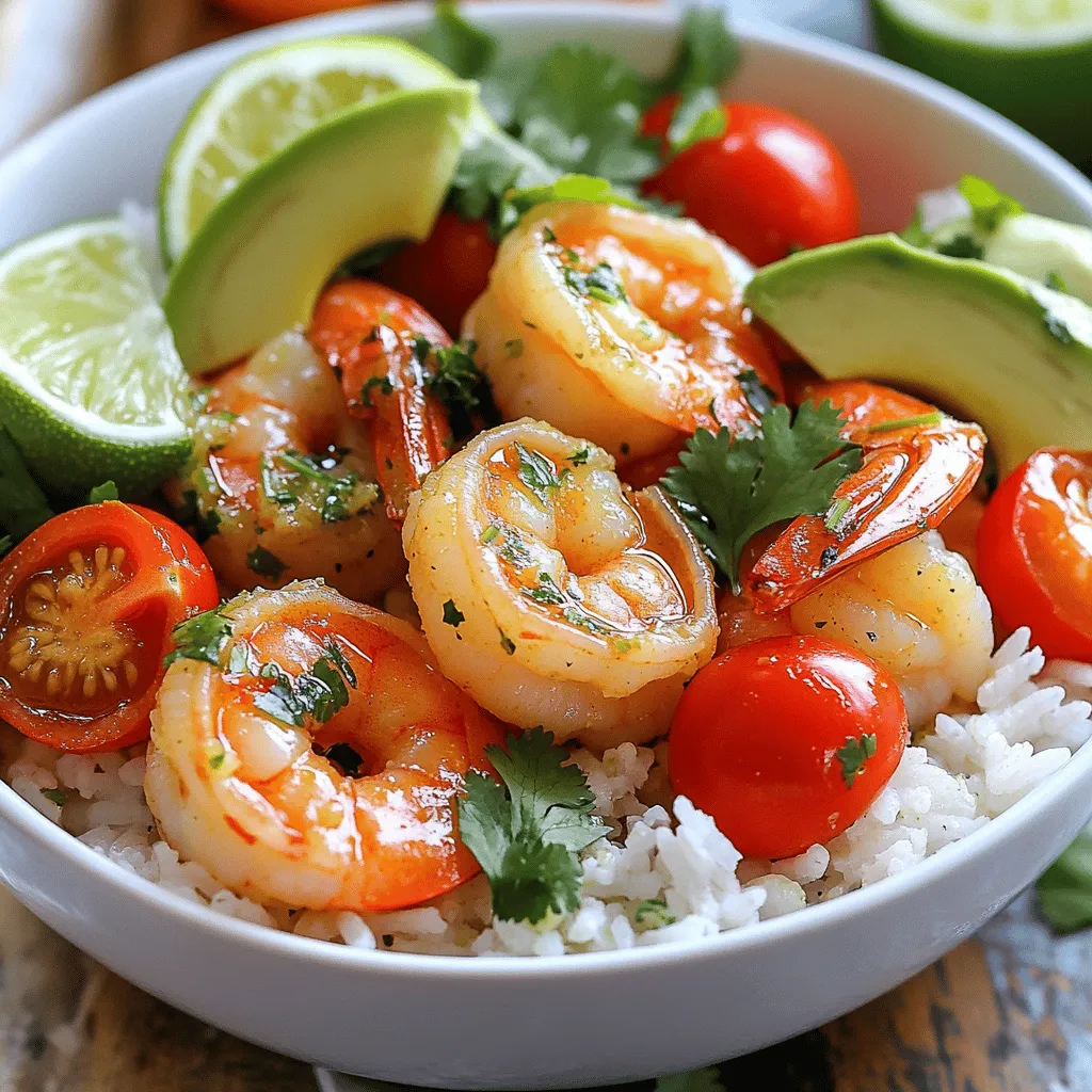 Knoblauch-Limetten Garnelen Schalen Schnelles Rezept