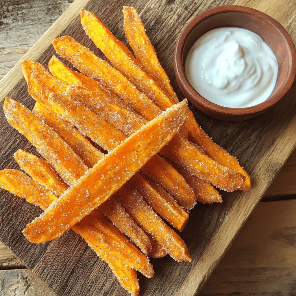 Cinnamon Sugar Sweet Potato Fries Einfach und Lecker
