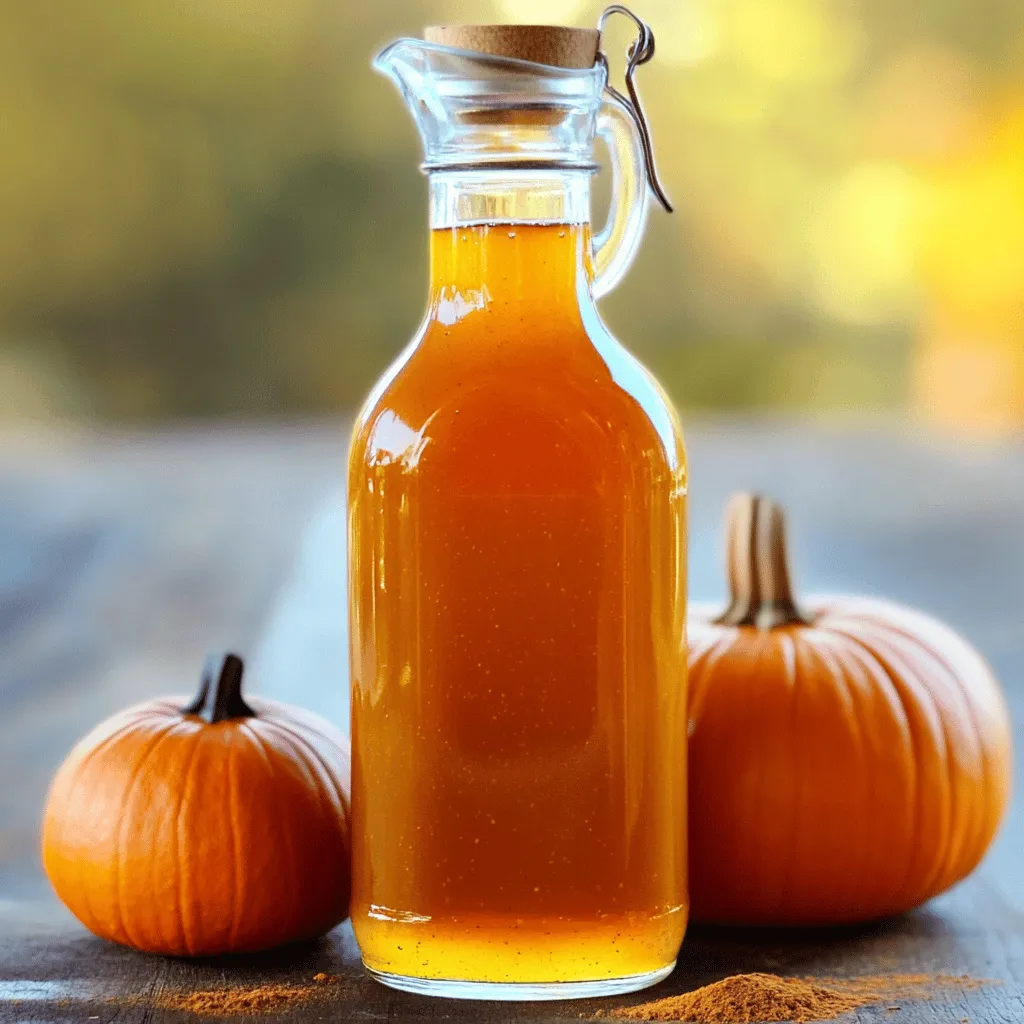 Starbucks Style Pumpkin Coffee Syrup Einfaches Rezept
