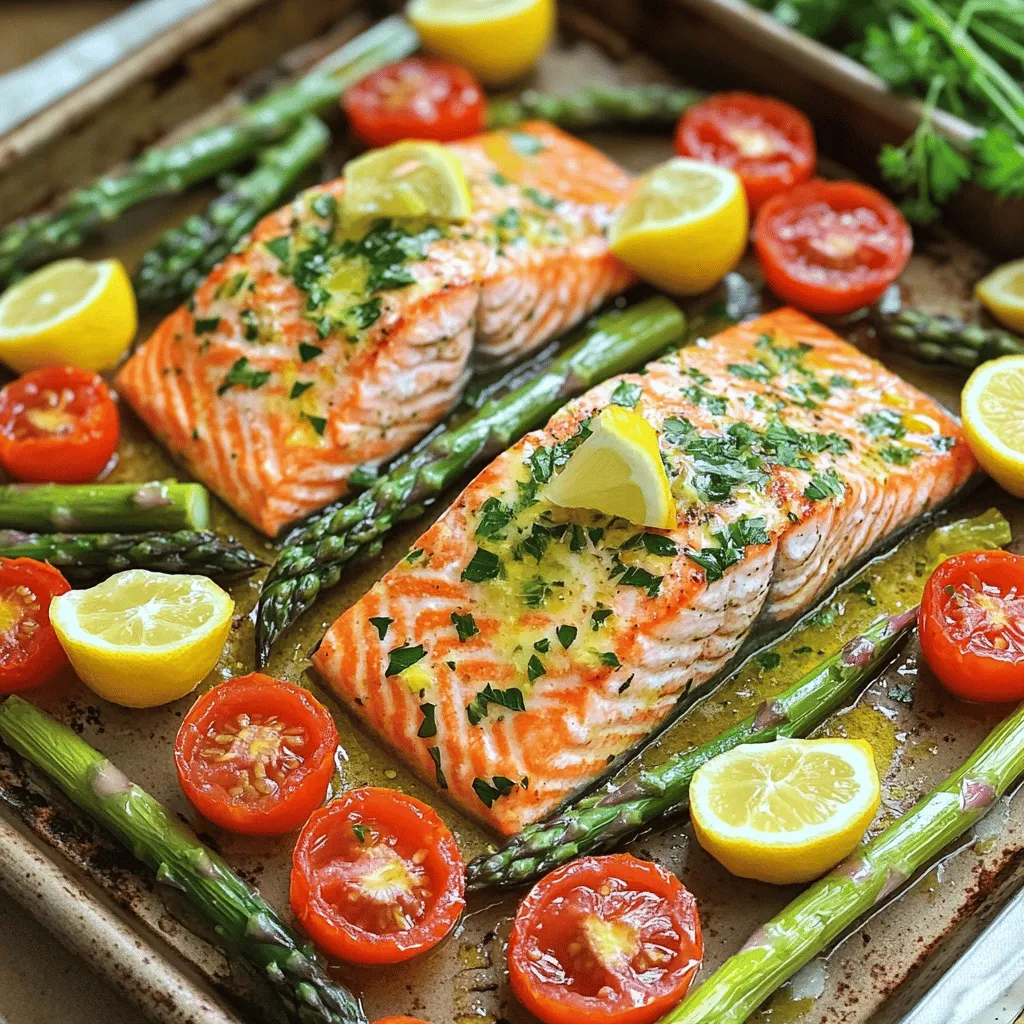 One-Pan Lemon Herb Salmon Einfaches Rezept genießen