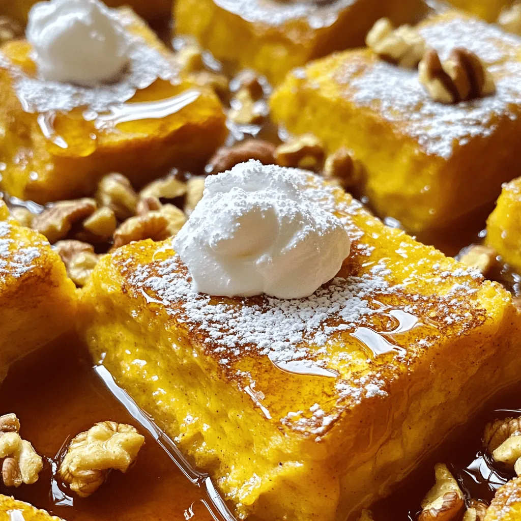 Pumpkin Spice French Toast Casserole Köstlich und Einfache