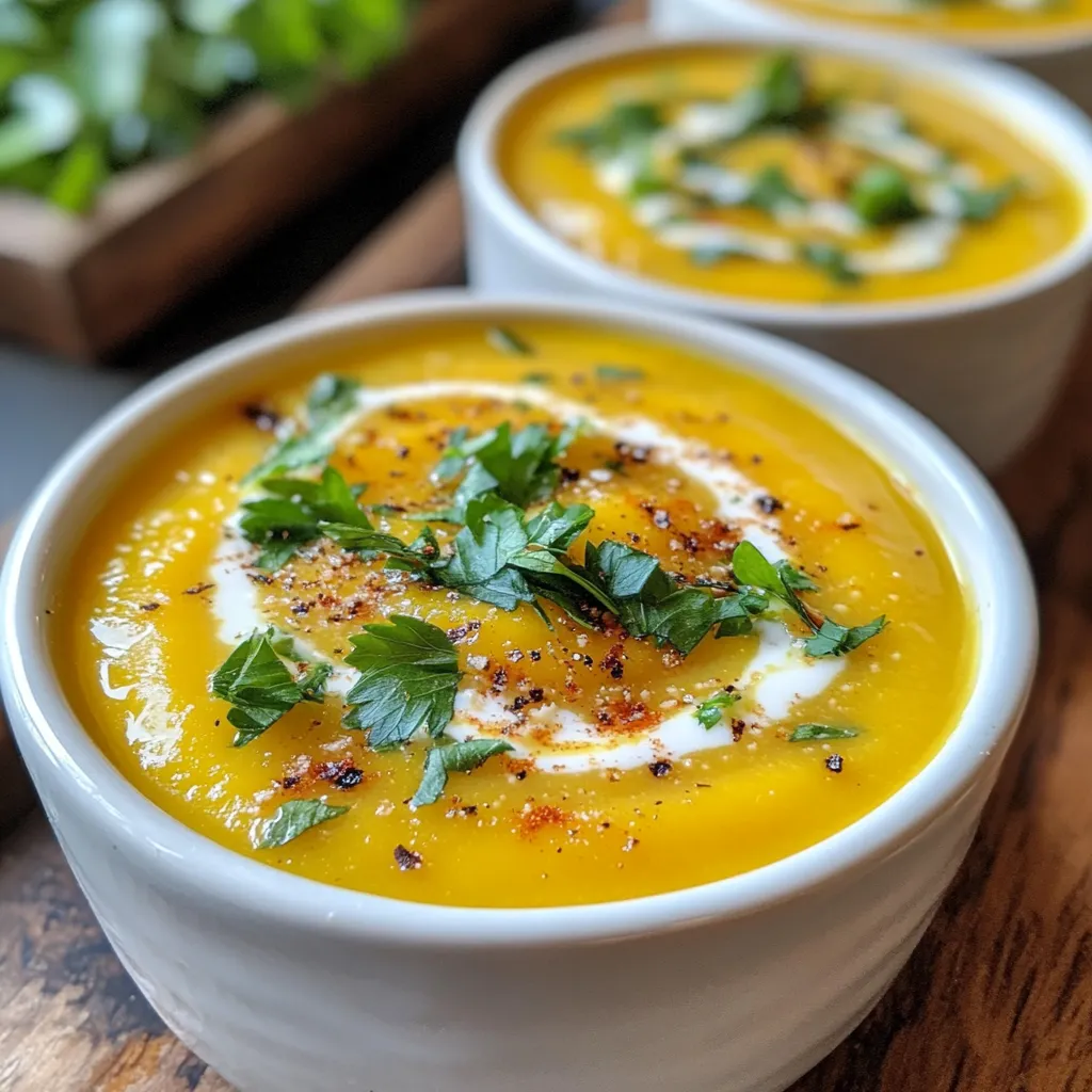 Einfache Kürbiscremesuppe Schnelle und leckere Mahlzeit