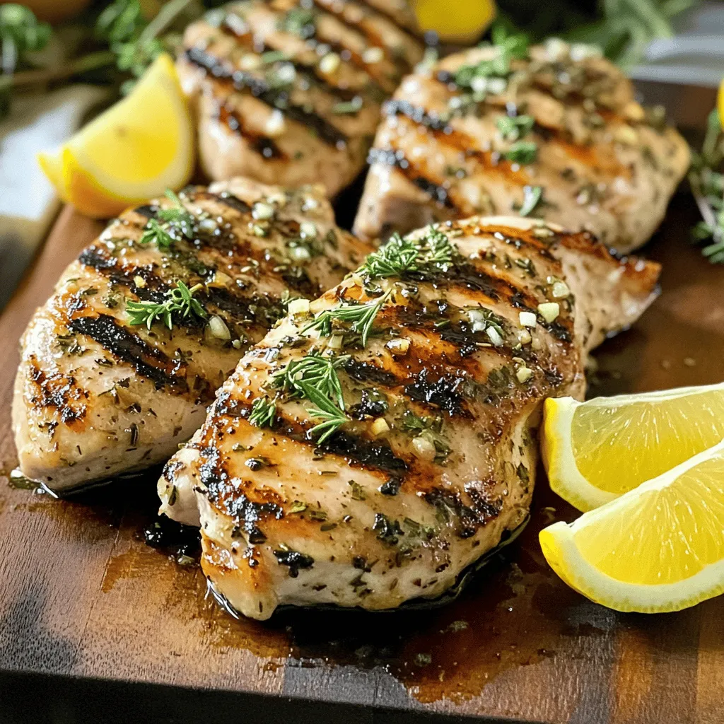 Garlic Herb Grilled Chicken Saftig und Aromatisch Grillen