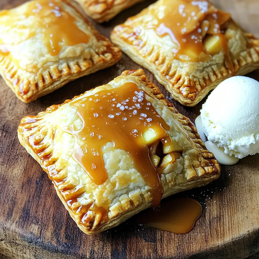 Karamell-Apfel-Handpasteten Knusprig und Verführerisch