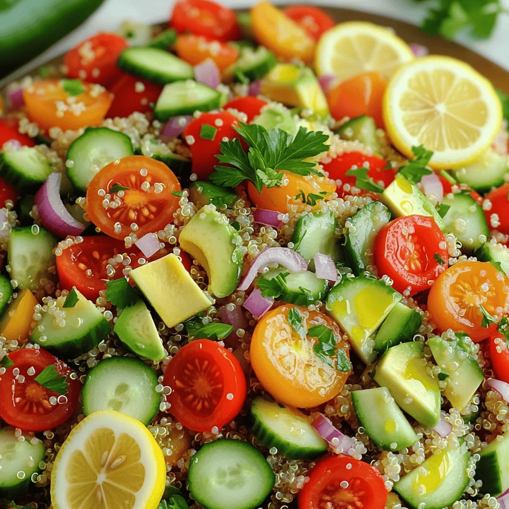 Delicious Quinoa Salad Einfach und Gesund Zubereiten