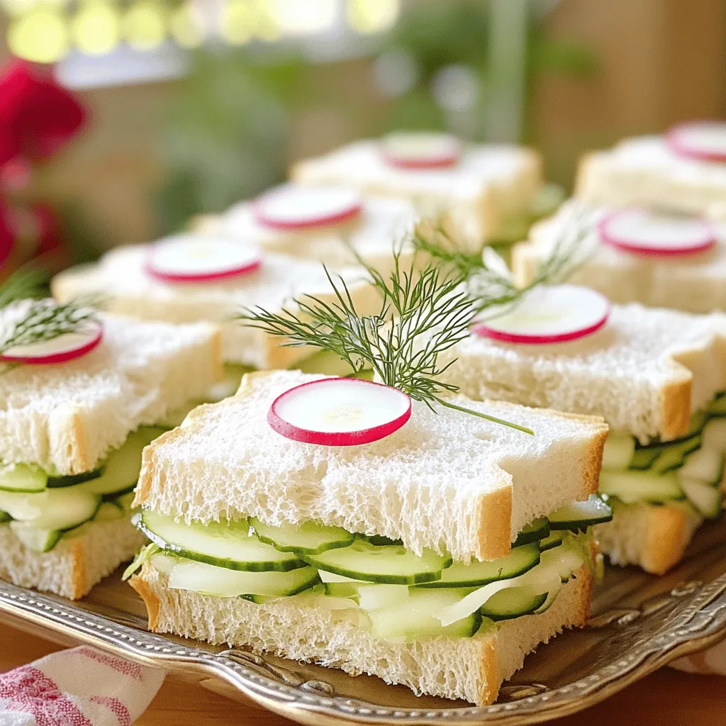 Make-Ahead Tea Sandwiches Einfache und leckere Auswahl
