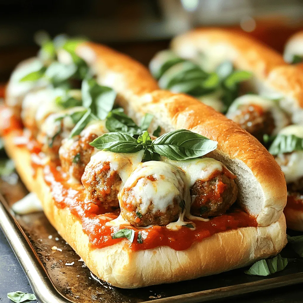 Leckere Meatball Subs Einfache Zubereitungstipps