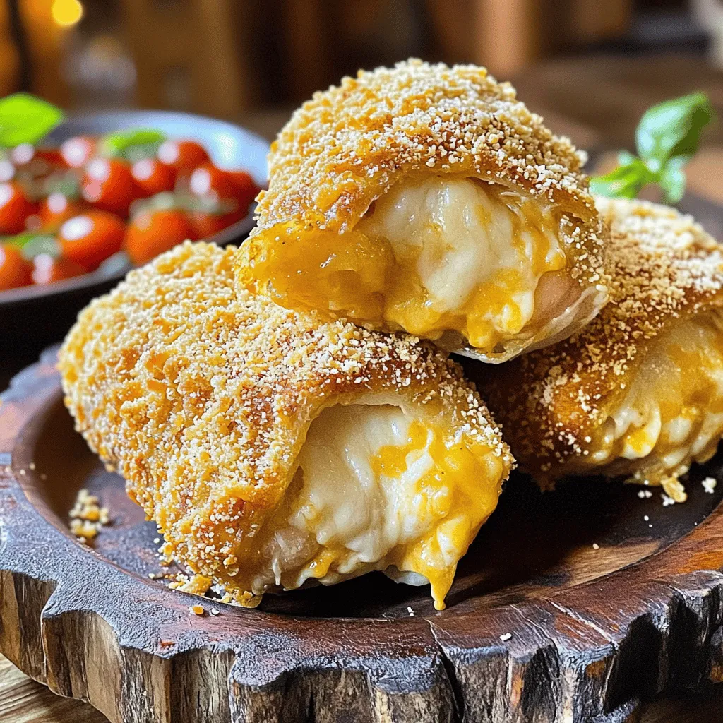 Leckere Chicken Parmesan Pillows für jeden Anlass