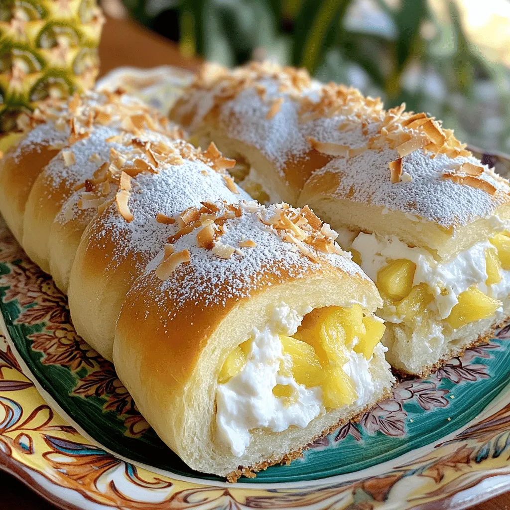 Königliche Hawaiian Cheesecake Dänische Leckerei