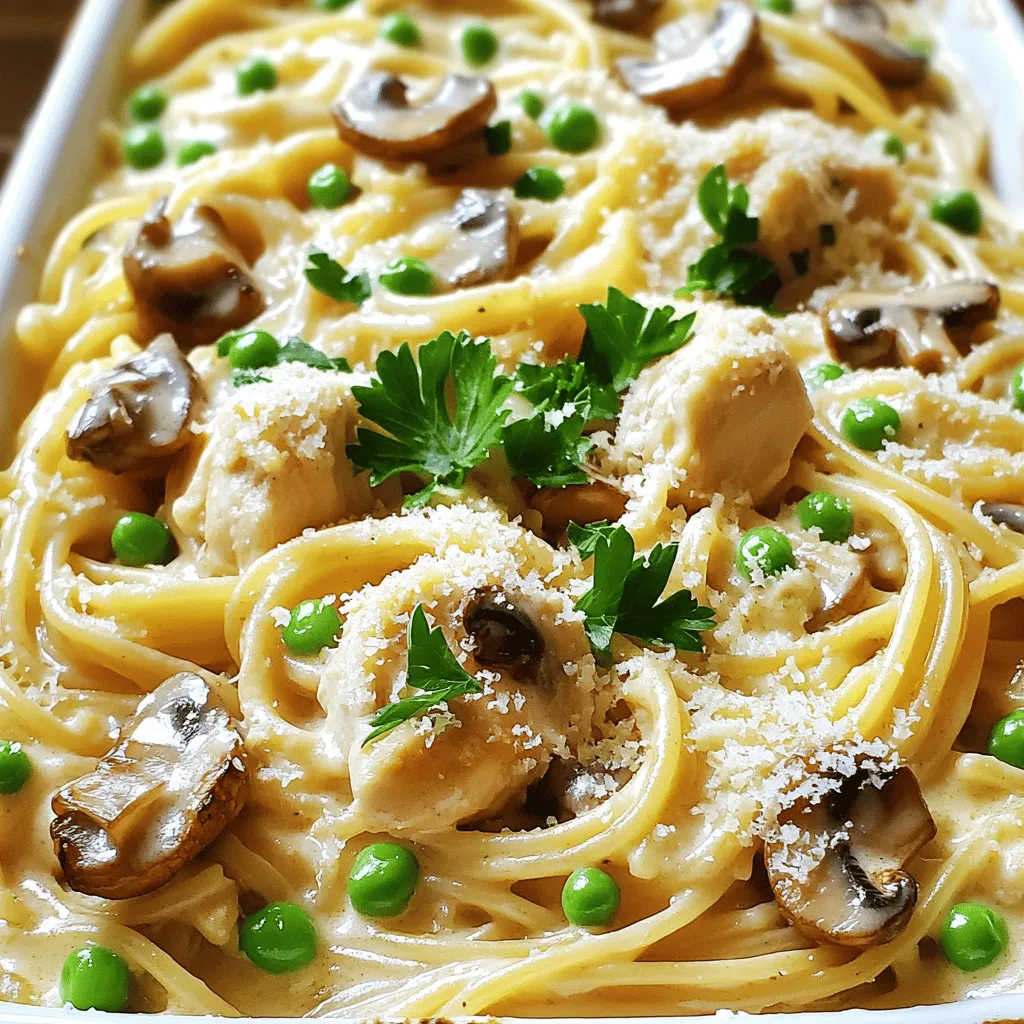 Creamy Chicken Tetrazzini Einfaches und leckeres Rezept