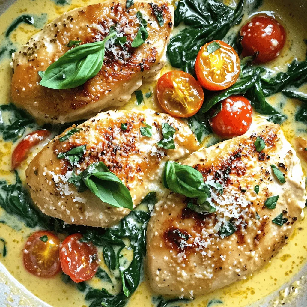 Creamy Tuscan Chicken Köstliches Rezept zum Nachkochen