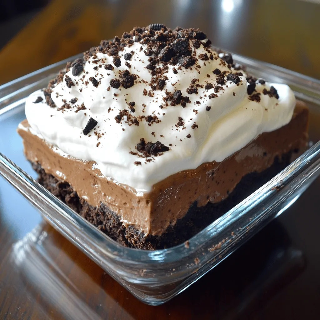 No-Bake Oreo Delight Einfache und Köstliche Variante