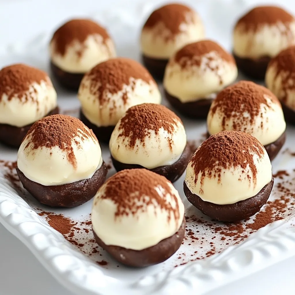 Tiramisu Truffles Kreative und leckere Desserts