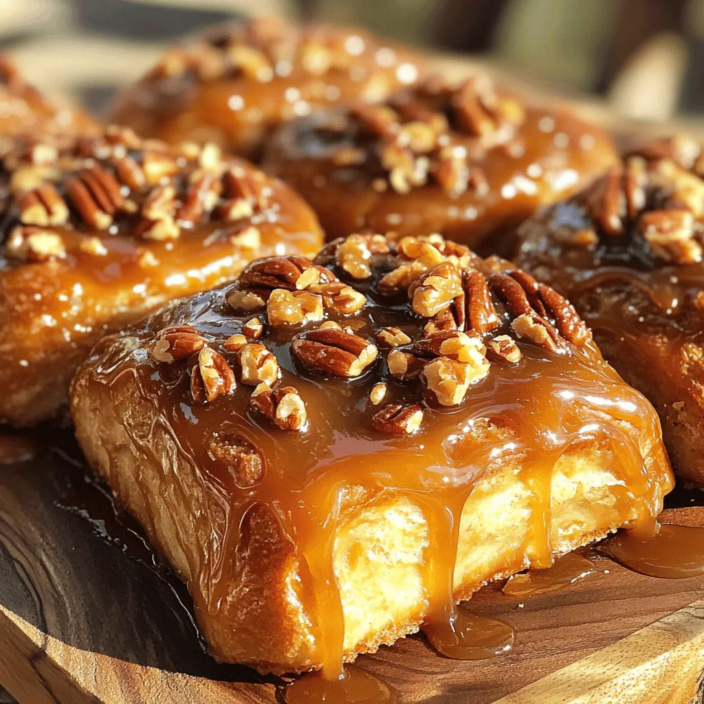 Caramel Pecan Sticky Buns Köstlicher Genuss für alle