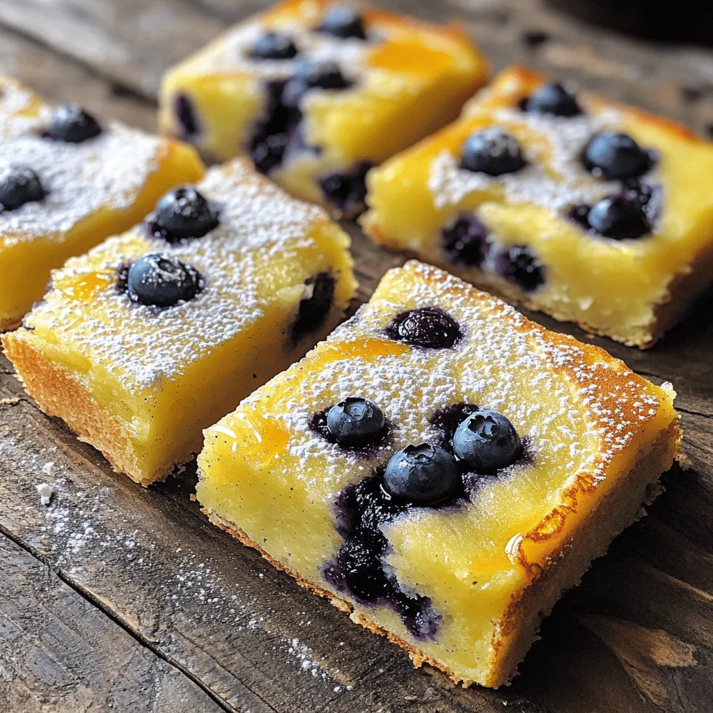 Blaubeer-Pfannkuchen-Auflauf köstlich und einfach