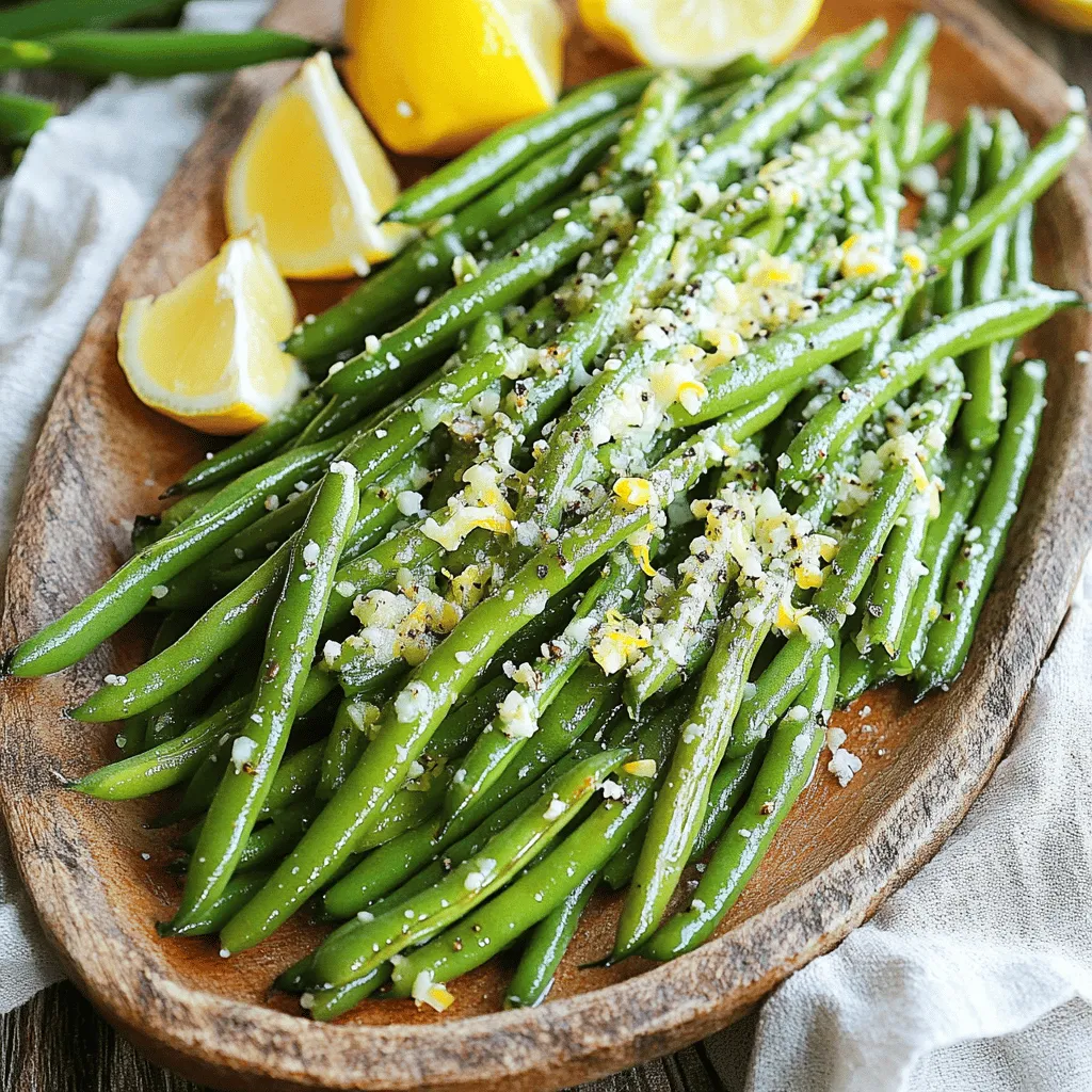 Knoblauch Parmesan Luftfritteuse grüne Bohnen Rezept