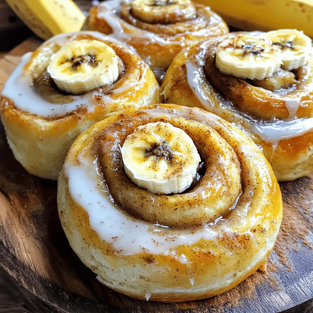 Banana Bread Cinnamon Rolls Köstliches Rezept entdecken