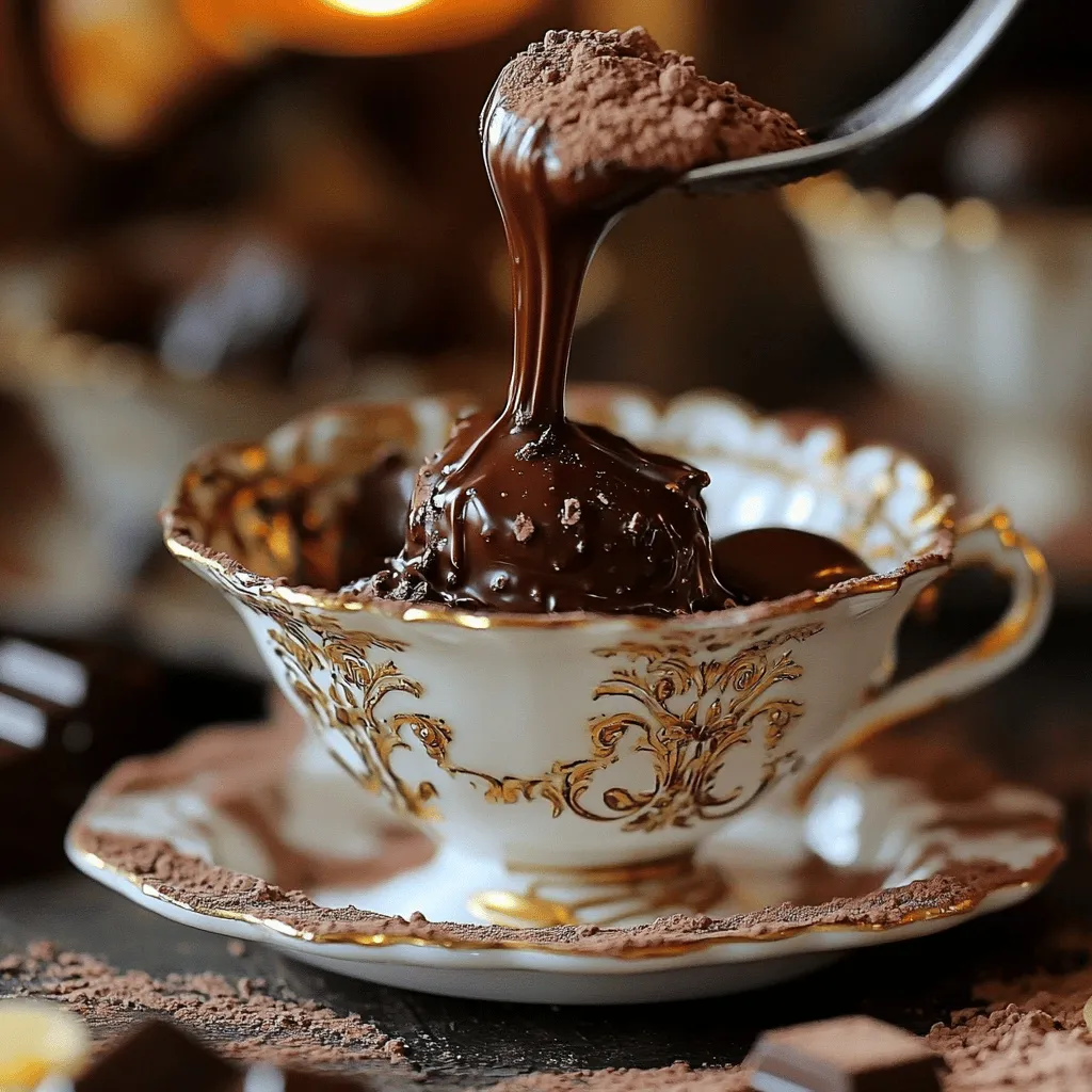 Die besten Zutaten für heiße Schokolade machen den Unterschied. Schokolade ist der Hauptstar. Ich empfehle Zartbitterschokolade mit mindestens 70% Kakao. Diese Schokolade hat einen intensiven Geschmack. Sie sorgt für eine reichhaltige und cremige Textur.