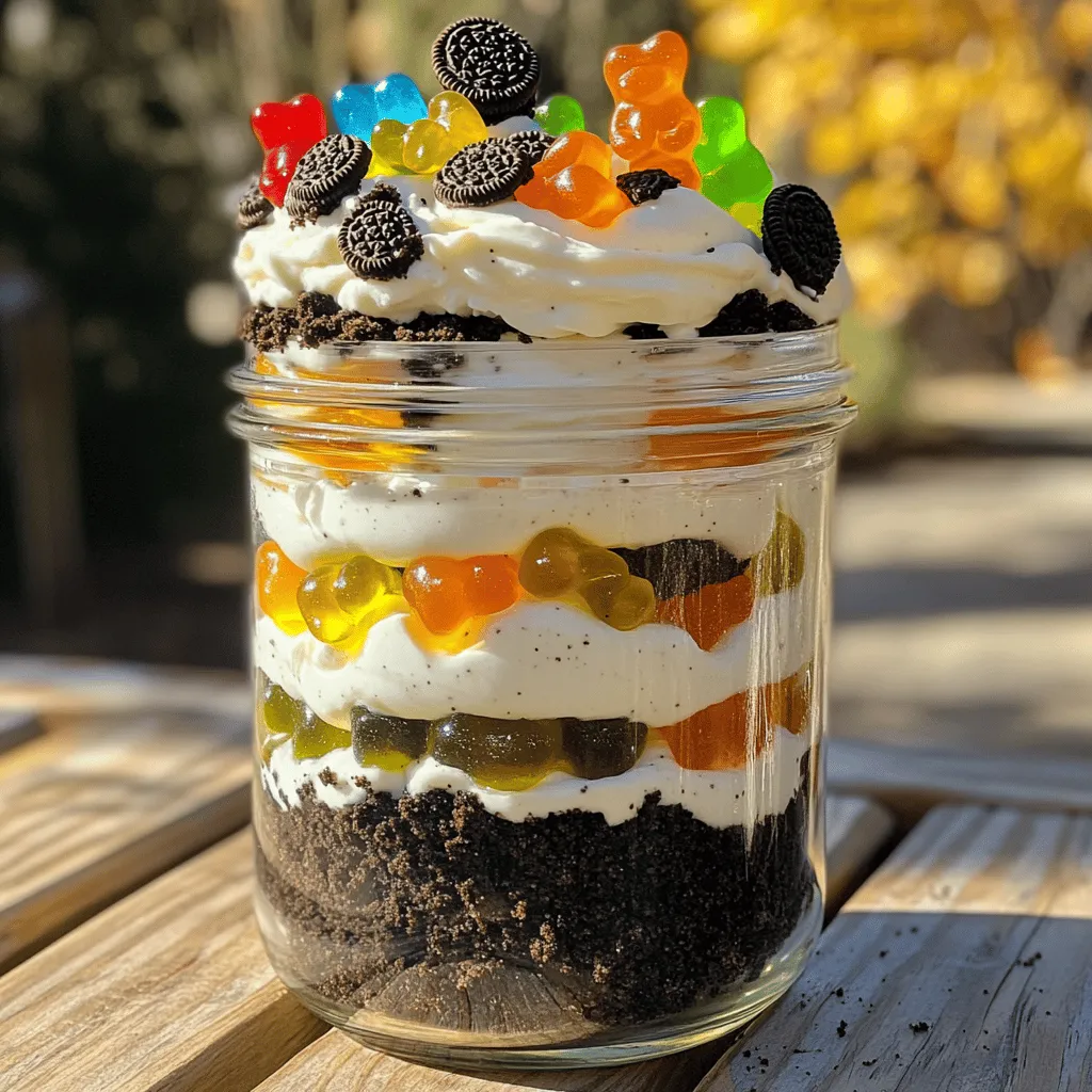 Oreo Dirt Cake lecker und einfach zubereiten