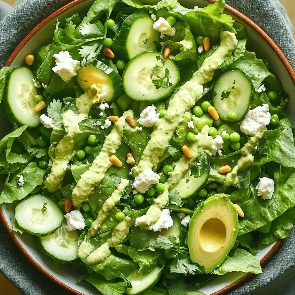 Grüner Salat Frisch und Gesund für Jeden Tag