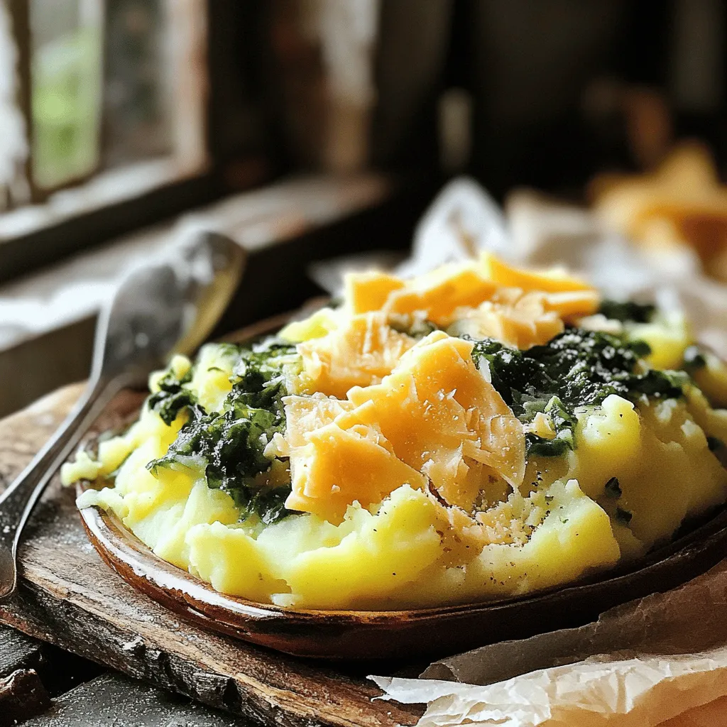 Irische Colcannon cremig und traditionell zubereitet