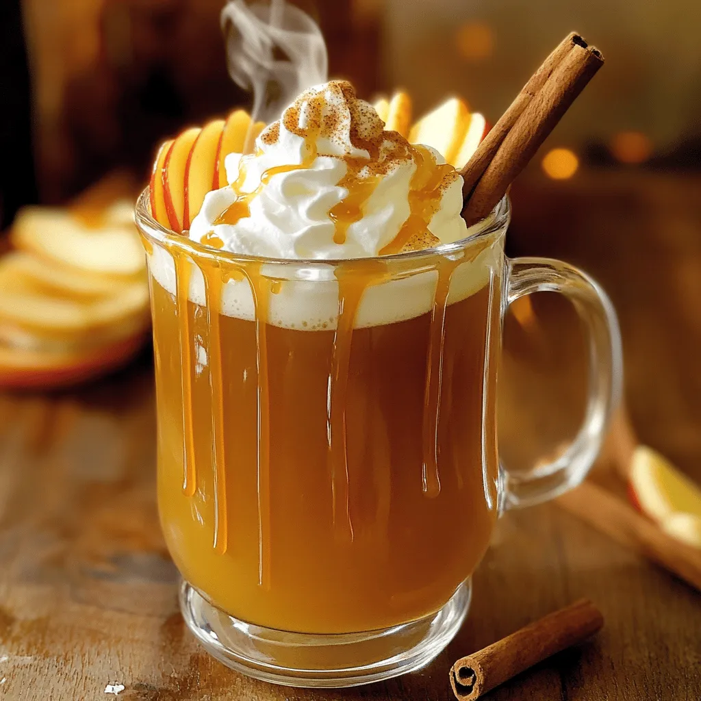 Apfel-Zimt-Karamell-Glühmost Einfaches und leckeres Rezept