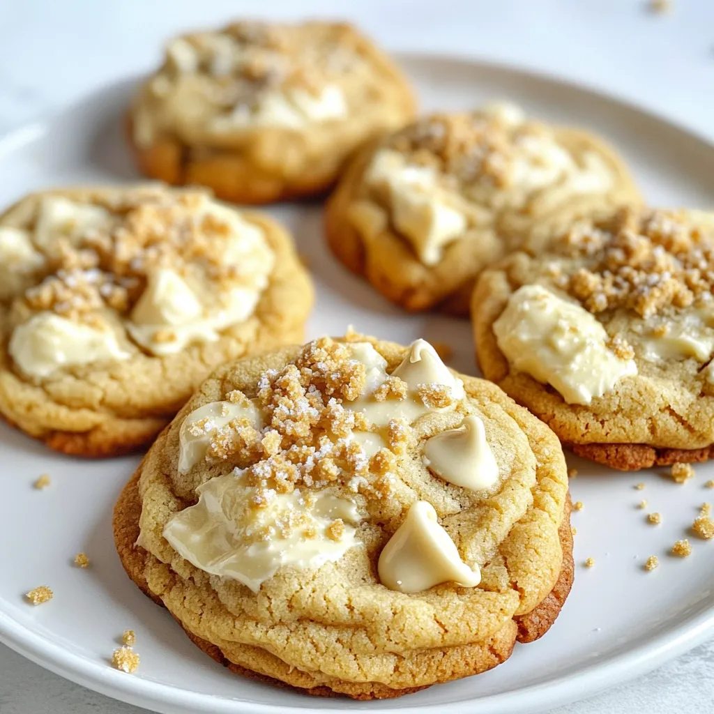 Cheesecake Cookies Leckere und einfache Rezeptidee