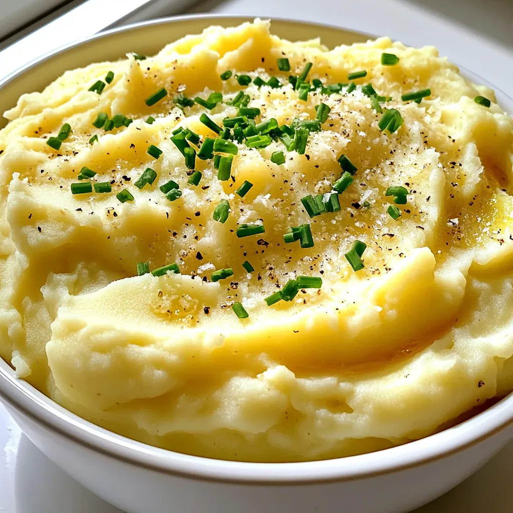 Knoblauch Parmesan Kartoffelpüree Slow Cooker Genuss