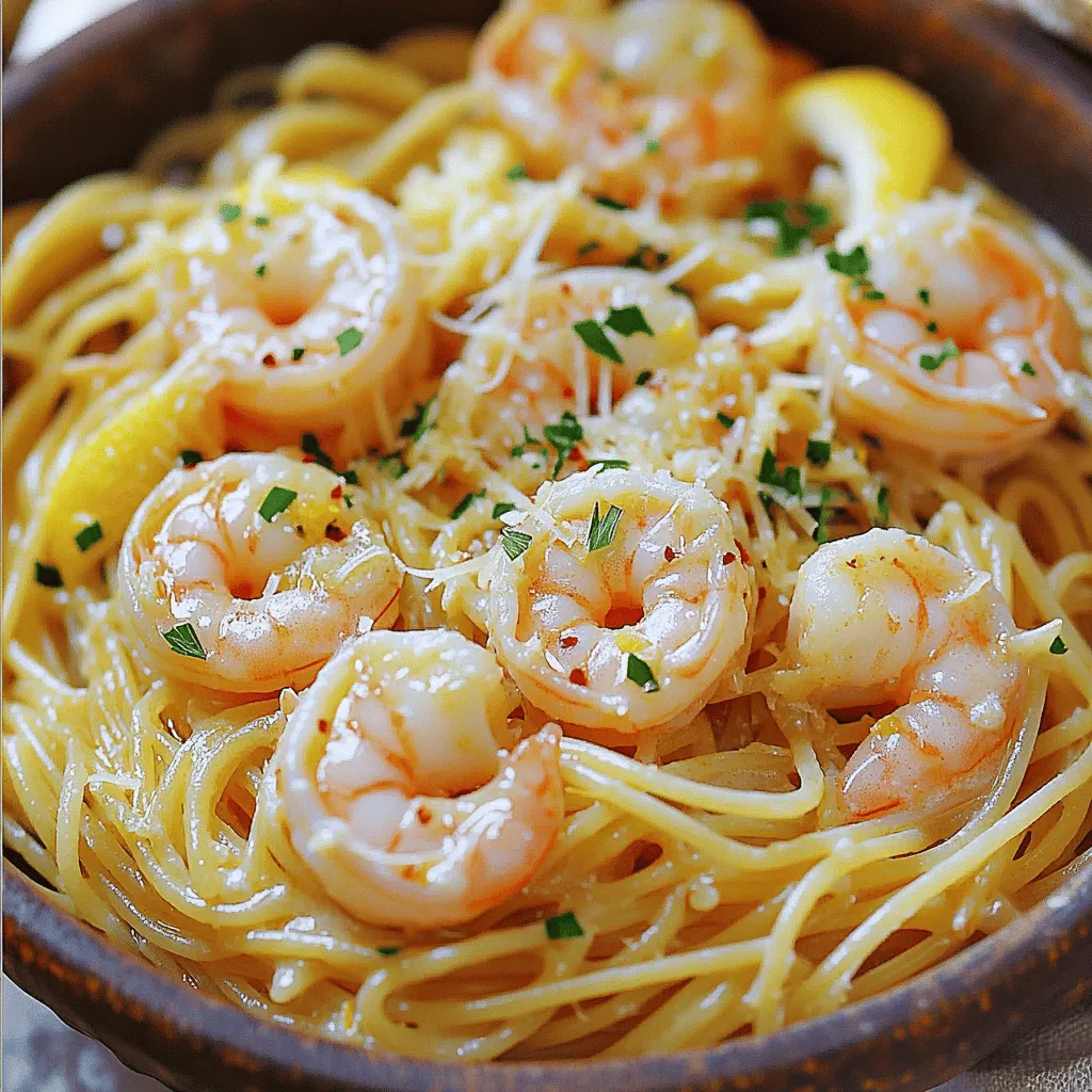 Knoblauchbutter-Garnelen-Pasta Genießen und Verwöhnen