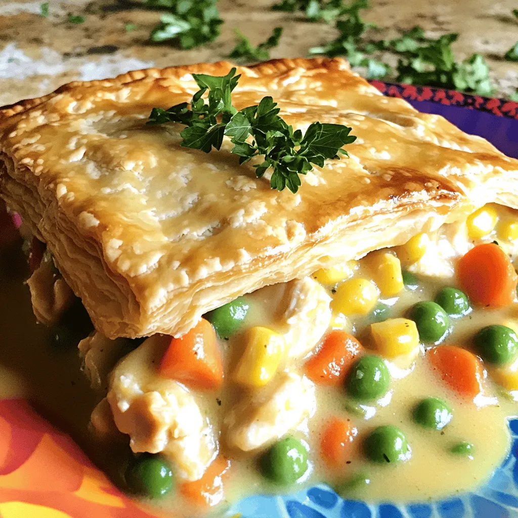 Einfaches Chicken Pot Pie Casserole Rezept für Genießer