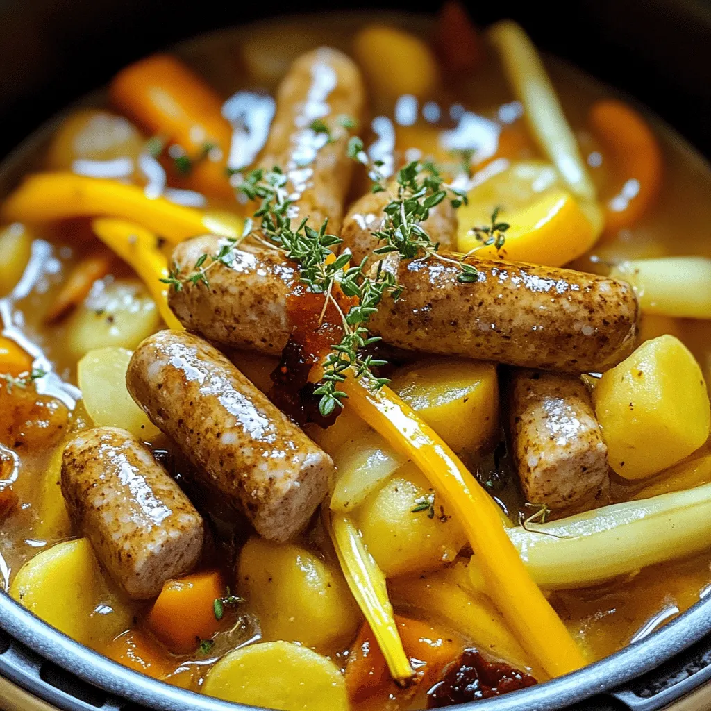 Slow Cooker Irish Dublin Coddle Herzhaftes Rezept