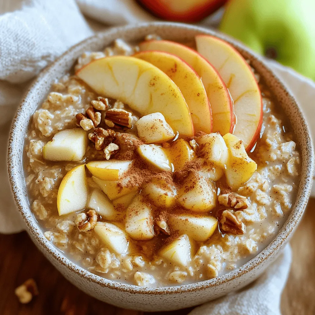 Apfel-Zimt-Haferbrei Kraftvoll und Einfach Zubereiten
