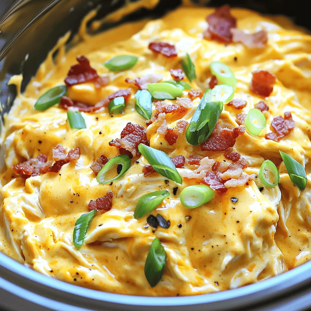 Cremiges Crack-Hühnchen Einfaches und Leckeres Gericht